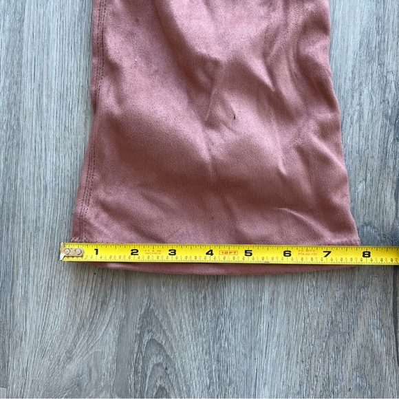 Windsor Suede Pink Over-Knee Boots - Picture 7 of 8